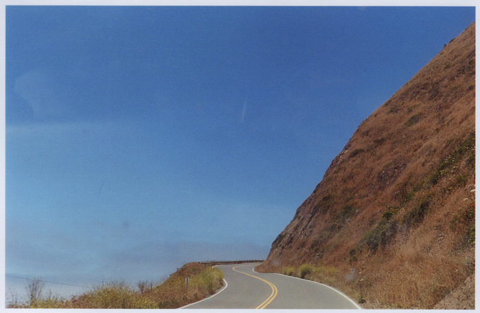 Highway 1, right before crashing